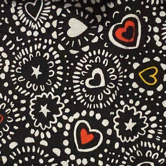 NEW Cuddl Duds Wo size XS BlacK PINK LOVE MORE PAJAMAS TOP AND PANTS - Picture 5 of 13